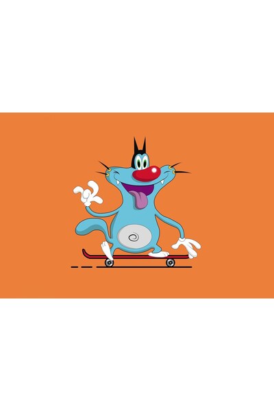 OEM Poster Oggy Minimal Art 5k, 61x90 cm, poster3889
