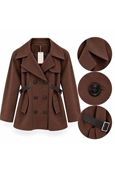 İNVİSUS Half Belted Lined Trench Coat