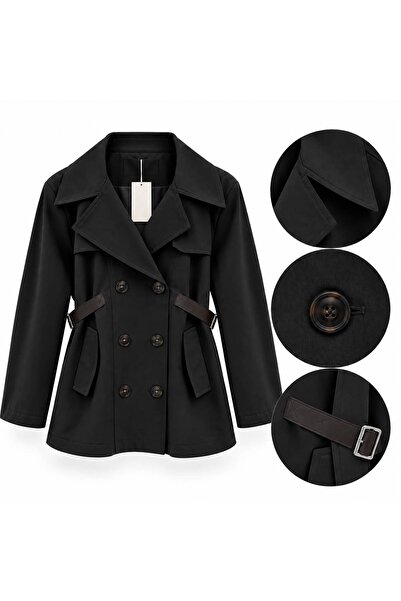 İNVİSUS Half Belted Lined Trench Coat