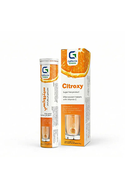 California Greens Citroxy Effervescent Vitamin C 1000 mg Effervescent Tablets...