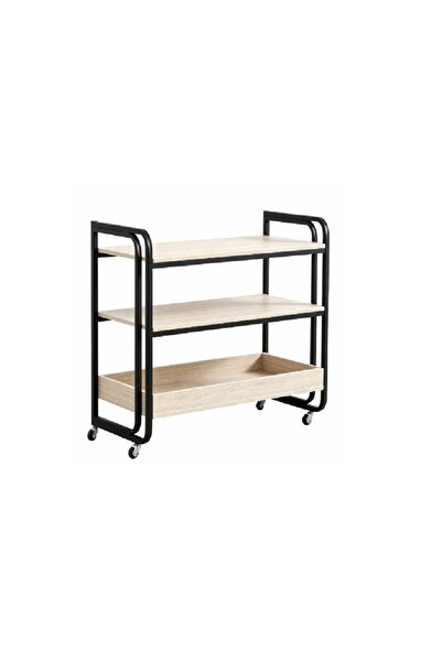ACTEN This 3-Tier Bar Trolley for Hotels and Restaurants - Bottle Holder, Ser...