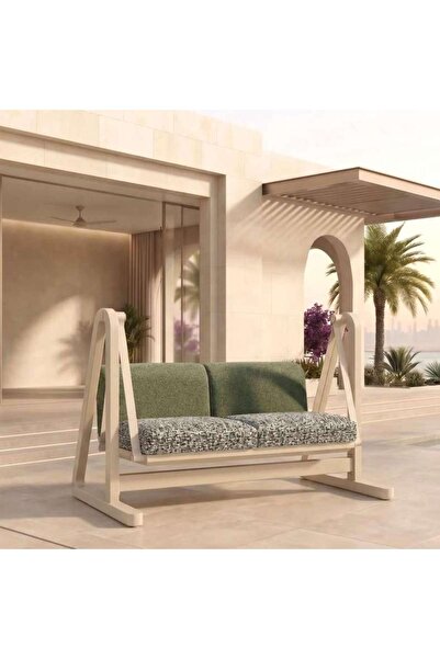 PAN HOME MAJESTIC OASIS OUTDOOR SWING - GREEN