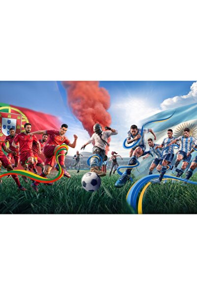 OEM Poster Pubg X Fifa World Cup 2026, 61x90 cm, poster3930
