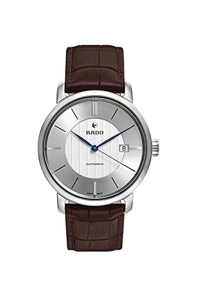 Rado ساعة رجالية كاجوال بحزام جلدي R14074126