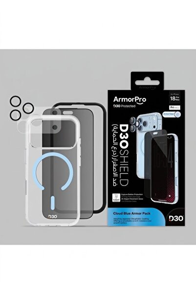 Armor iPhone 18 Pro 4-in-1 Protection Kit Armorpro D3O Privacy Anti-Reflectiv...