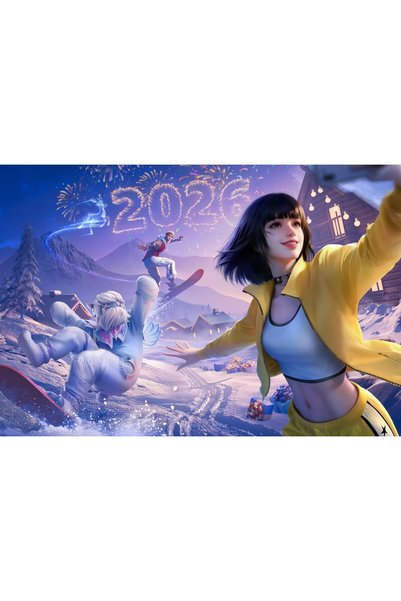 OEM Poster Free Fire Max Fire Kickoff Game, 61x90 cm, poster4110