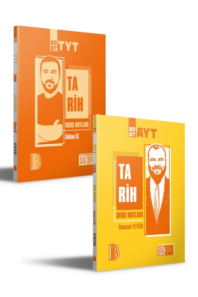 Benim Hocam Yayınları 2027 TYT ve AYT Tarih Ders Notları Seti