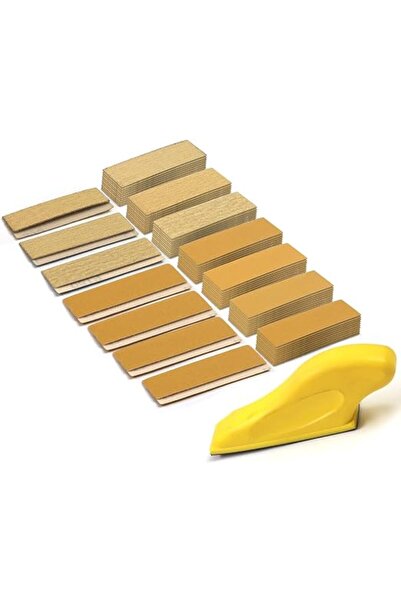Generic Precision Sanding Paper Set - 70 Sheets 3.5x1 Inch Alumina Abrasives ...
