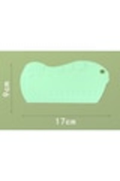 topbazar Decupator de aluat din plastic, TopBazar, crem, gradat, model elefant, 17 x 9 cm