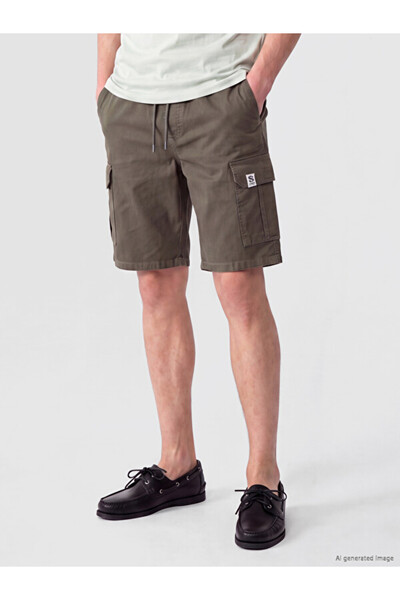 LC Waikiki Men's Gabardine Cargo Shorts for Style Enthusiasts from Uzg Store