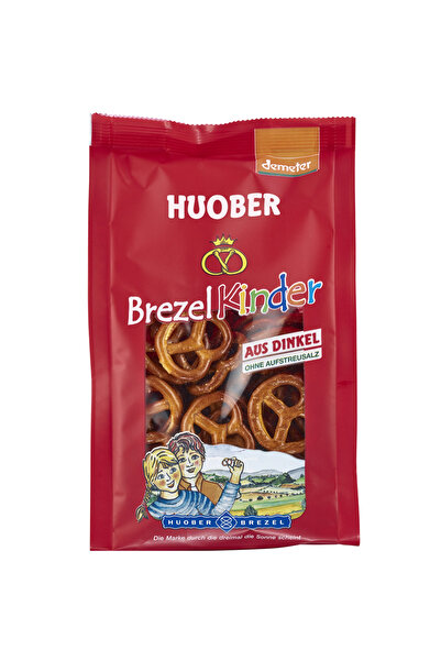 Huober Organic Pretzels for Children 125 g