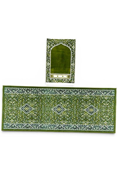 Attayyibah Gifts Rawdah Family Prayer Mat Set for 5-6 people, Travel Musalla ...