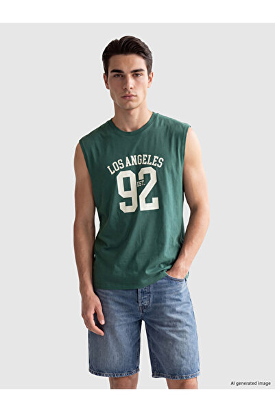 LC Waikiki Los Angeles Printed Men's Sleeveless T-Shirt