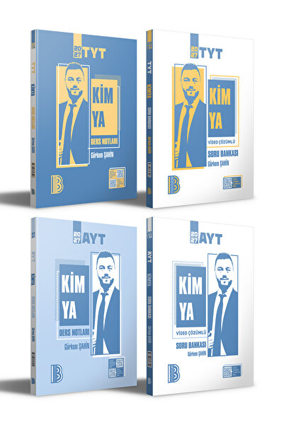 Benim Hocam Yayınları 2027 TYT - AYT Kimya Ders Notları ve Soru Bankası Seti