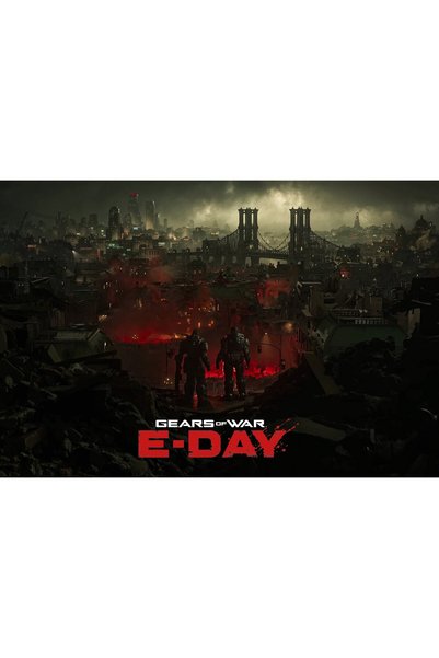 OEM Αφίσα Gears Of War E Day Game 4k, 61x90 εκ., poster4214
