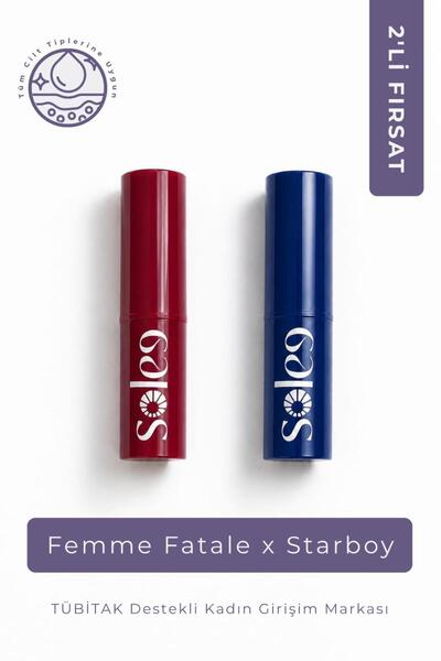 soleecosmetics Femme Fatale & Star Boy-Solid Fragrance - Yeni Nesil & Ar-Ge T...