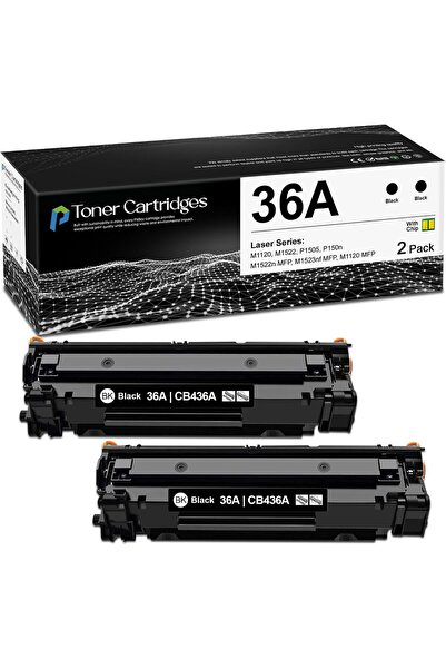 HP CB436A TONER M1522n MFP M1523nf MFP M1120 MFP P1505 P150n Printer 2ADET *YADE BİLİŞİM*