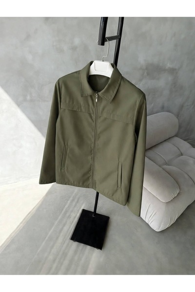 The Hench Men's Lined Zippered Casual Jacket