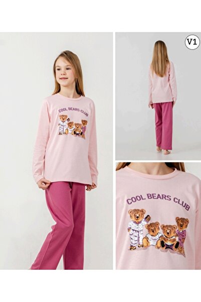 Rolypoly Girl's Long Sleeve Pajama Set