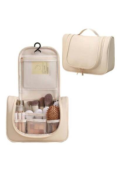 Skin Generics Large Hanging Travel Toiletry Bag for Women and Men, Makeup Bag...