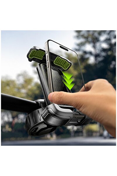 LISEN 360 °   Rotating Bicycle and Motorcycle Phone Holder – One-Handed Opera...