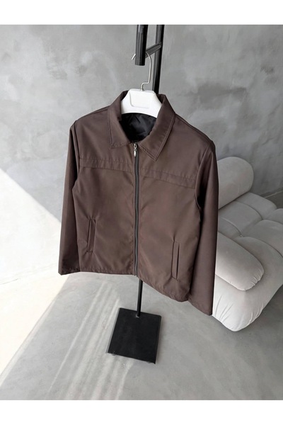The Hench Men's Lined Zippered Casual Jacket