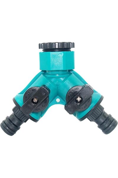 ALMEKAQUZ Garden Hose Splitter, 2 Way Hose Pipe Connector, Y Type Water Diver...