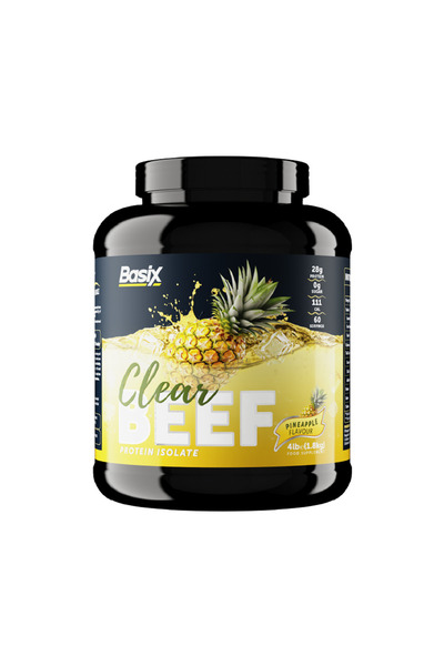 Basix Clear Beef Isolate Pineapple 4lb