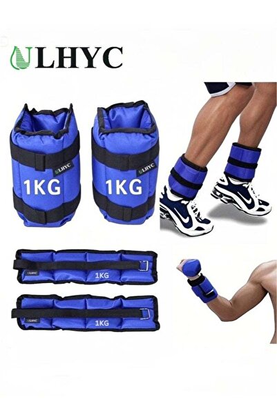 ULHYC Two-Piece Sand Weight Bag, 2kg Total – Wrist & Ankle Weights, 1kg Each