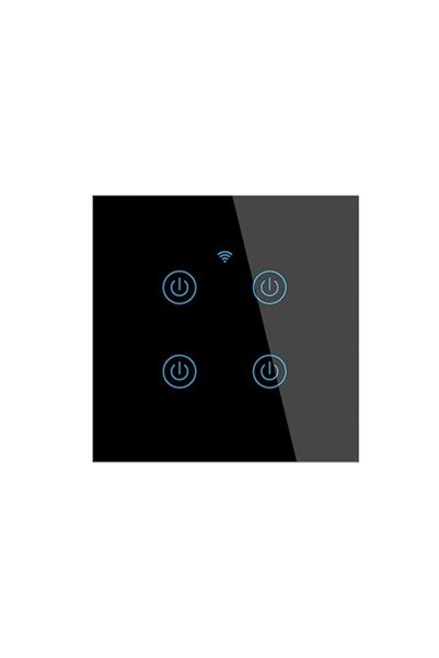 Yuhestdy WiFi Smart Switch, No Neutral Wire, Supports Voice and APP Control