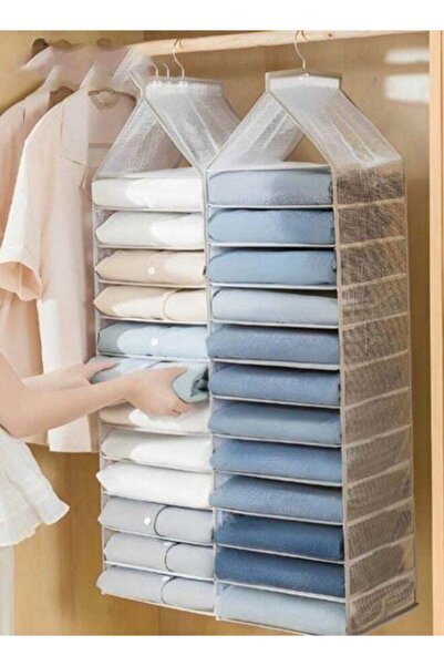 DURKU 12-Shelf Closet Hanging Storage Shelves