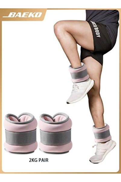BAEKO 2Pcs Ankle Weights Leg Arm Weights Wrist Weights Set with Adjustable St...