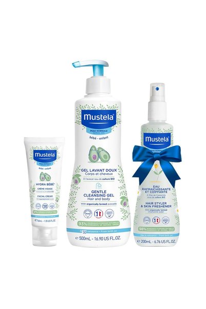 mustela baby مجموعة العنايه بالبشره للأطفال