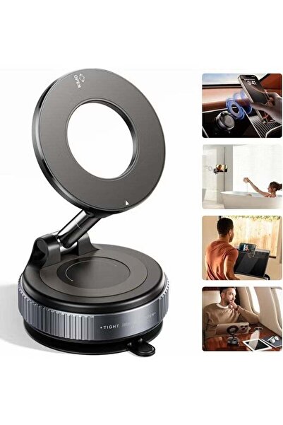 GENERAL DIKOCO Magnetic Car phone holder, Ultra Vacuum Magnetic Suction Cup P...