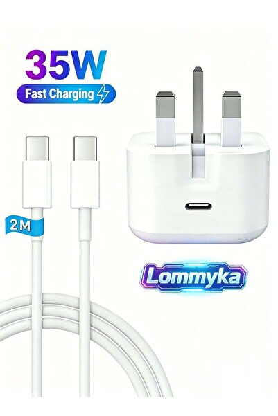 Lommyka 35W USB-C Fast Charger iPhone 17/16/15, PD Fast Charging Wall Charger...