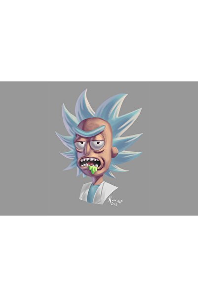 OEM Poster cu ilustrație Rick Sanchez, 61x90 cm, poster4567