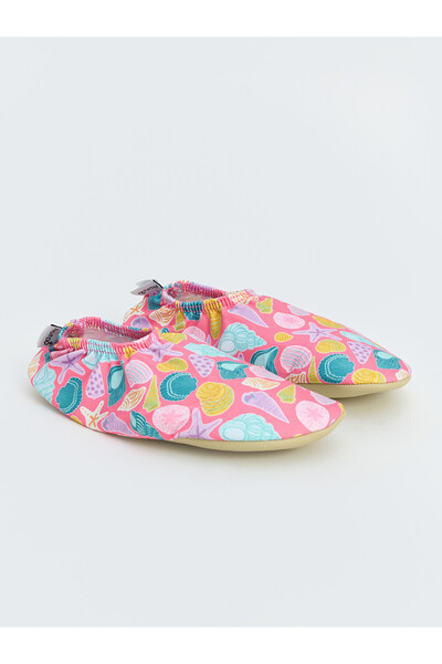 LC Waikiki Two Mt Shop Quality Slipstop Pink Girls' Sea Shoes