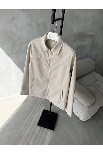 The Hench Men's Lined Zippered Casual Jacket