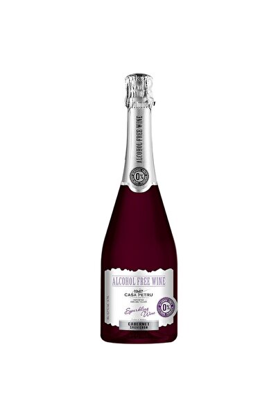 Casa Petru Vin roșu spumant semisec fără alcool Cabernet-Sauvignon, Casa Petr...