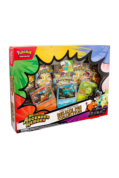 Pokemon Trading Card Games Mega Evolution Ascended Heroes First Partners Delu...
