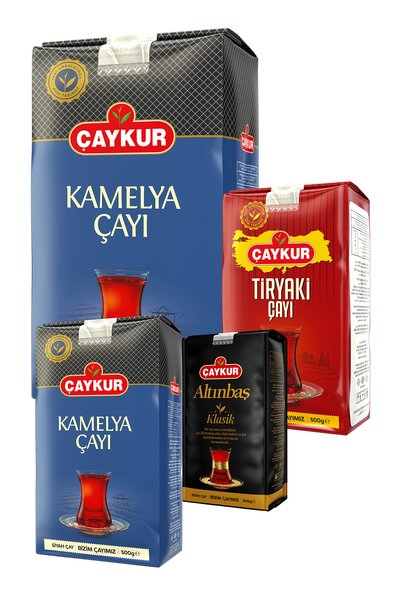 Çaykur تيرياكي 500 جرام، كاميليا 500 جرام و1 كجم، جولتنباش 200 جرام عبوة شاي ...