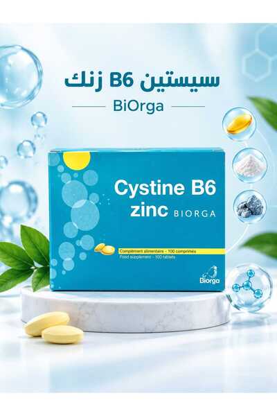 Biorga Cystine B6 + Zinc 120 Tablets