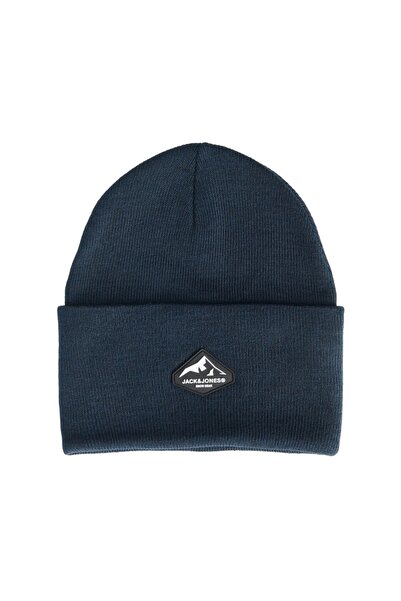 Jack & Jones Ανδρικός Σκούφος, JACMOUNTAIN, Σκούρο Μπλε
