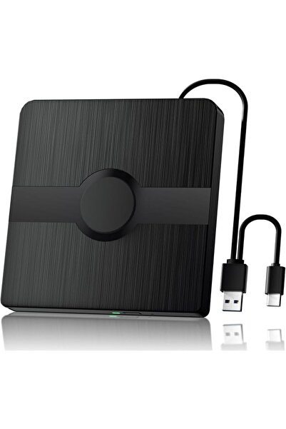 Bukela External DVD CD Drive USB 3.0 Type C Portable Reader Burner High Speed...