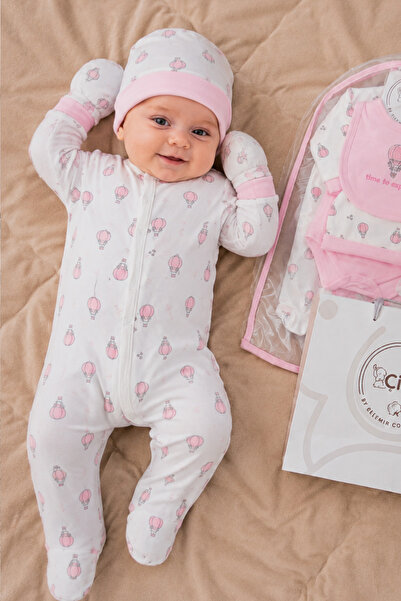 Rocha Baby 5-Piece Newborn Baby Clothing Gift Set - Carrying Bag - Washing Net - Gift