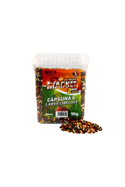 Senzor Planet Pelete cu senzor magnetic, larve de căpșuni și libelule, 2mm, 1kg