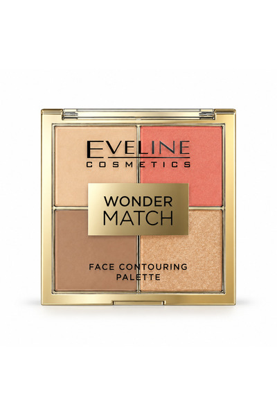 Eveline Cosmetics Eveline Wonder Match Paletă Contouring 4 Nuanțe – Bronzer, ...