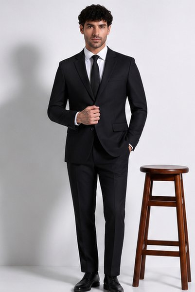 MARCO DONATELI MD Suit BLACK