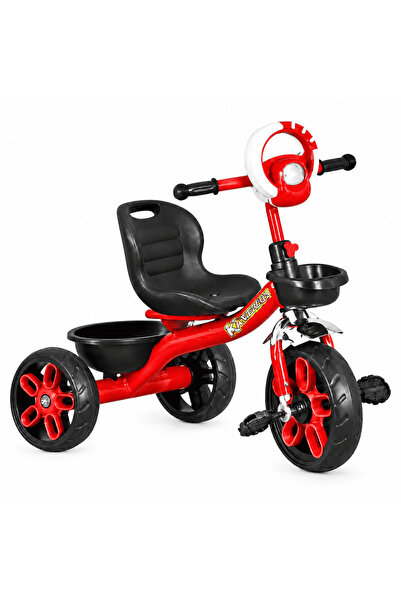Generic Brand Fashionable 3-Wheel Kids Tricycle with Pedal and Basket and Lig...