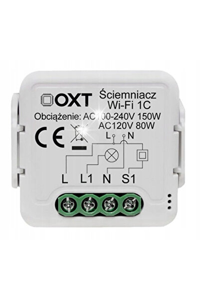 OXT Modul inteligent DIMMER TUYA WIFI, modul suplimentar, pentru 1 circuit.
